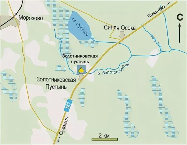 Земельный участок Золотниковская Пустынь с