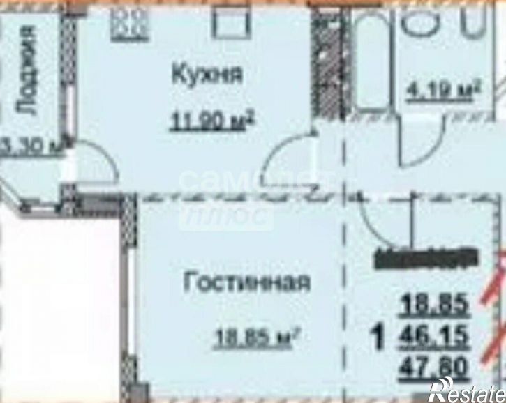 1-комн квартира ул Ивановская, 73 1,  д. 73 1,  к. 1