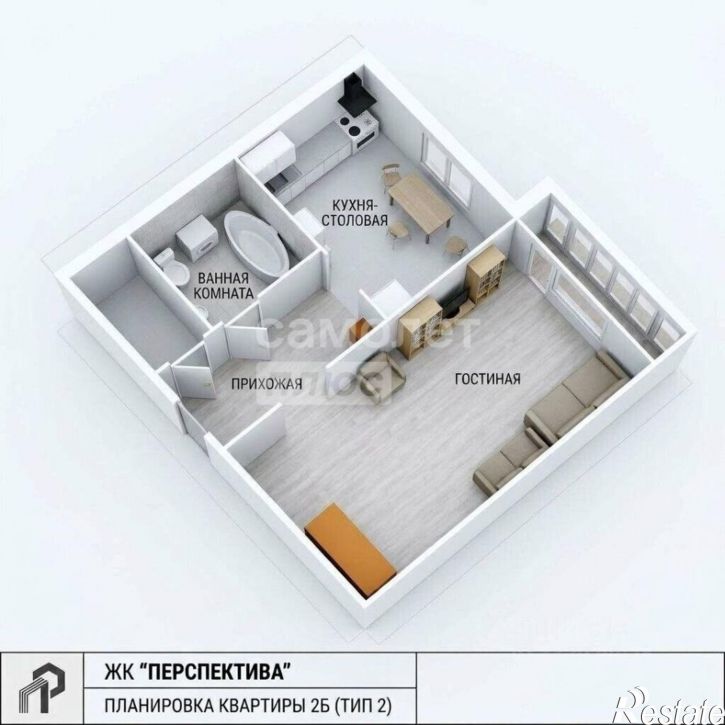 1-комн квартира ул Запрудная, 20,  д. 20