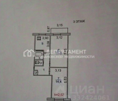 2-комн, 47кв м, этаж 3/5 ул 5-я Коляновская, 80