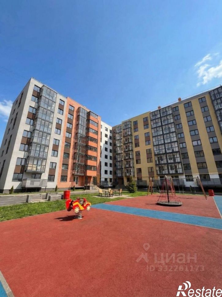 1-комн квартира в новом доме деревня Дерябиха, 83