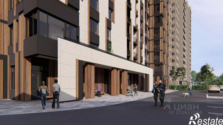 3-комн квартира в новом доме проспект Ленина, 55В