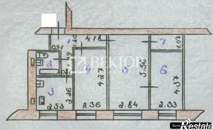 3-комн квартира Иваново, 3-я Лагерная улица, 57