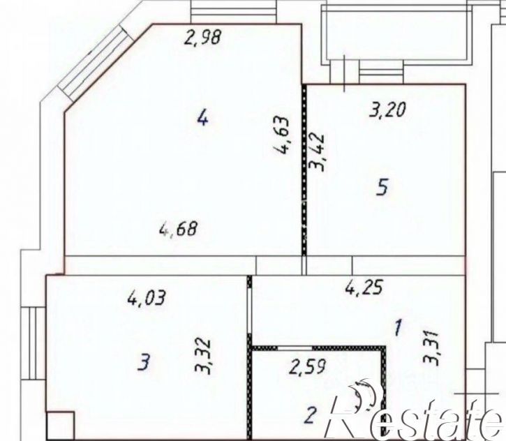 2-комн квартира Иваново, 1 и