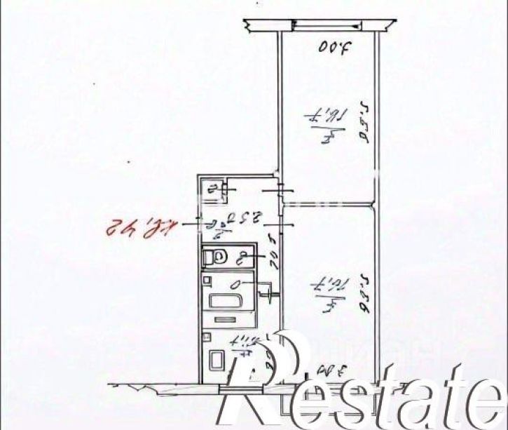 2-комн квартира Машиностроительная улица, 27,  д. 27