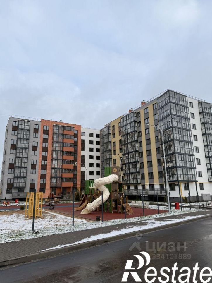 1-комн квартира в новом доме деревня Дерябиха, 83